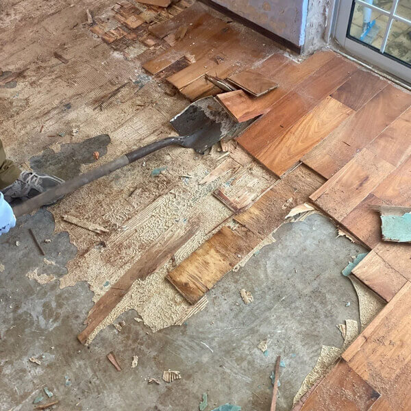 wood flooring water damage