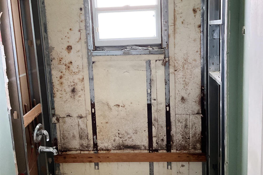 Home structural repairs to strengthen and restore damaged areas of a residential property